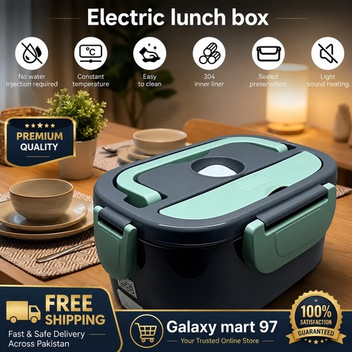 Heated lunch box - heated, electric