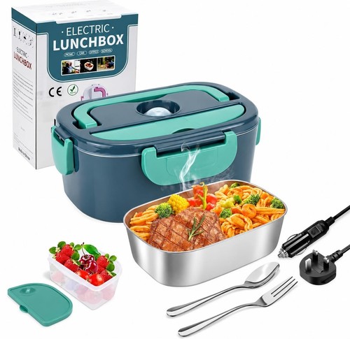 Heated lunch box electric - heated, food