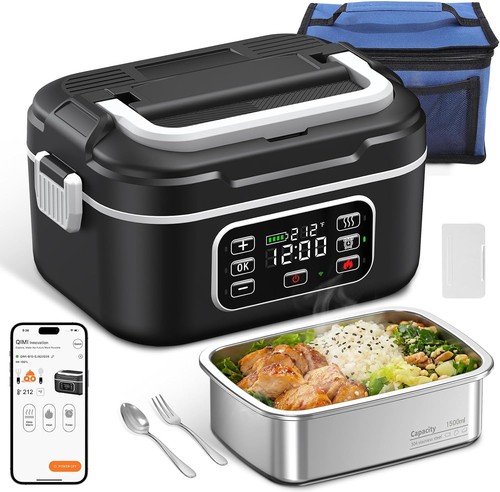 App cordless heated lunch box - cordless,