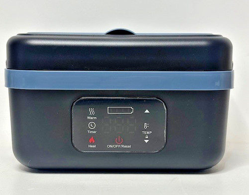 Smart heated lunch box - heated,