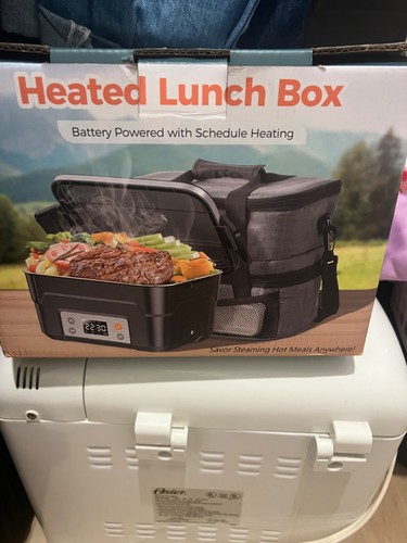 Heated lunch box brand new - heated,