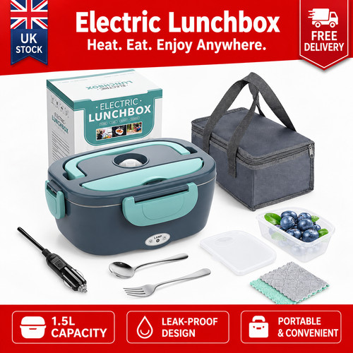 Heated lunch box 100w electric - 100w,