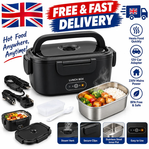 Heated lunch box 100w - lunch,