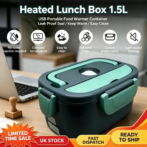 Heated lunch box - box,