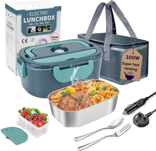 Heated lunch box 100w - heated,