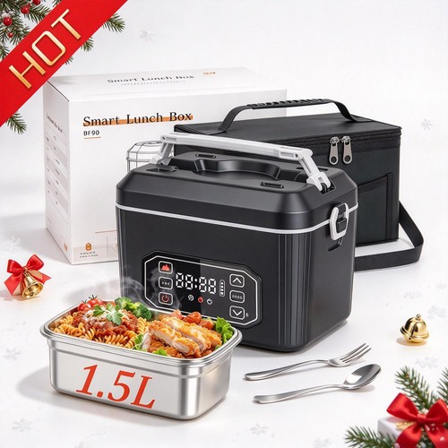 Cordless heated lunch box - lunch,
