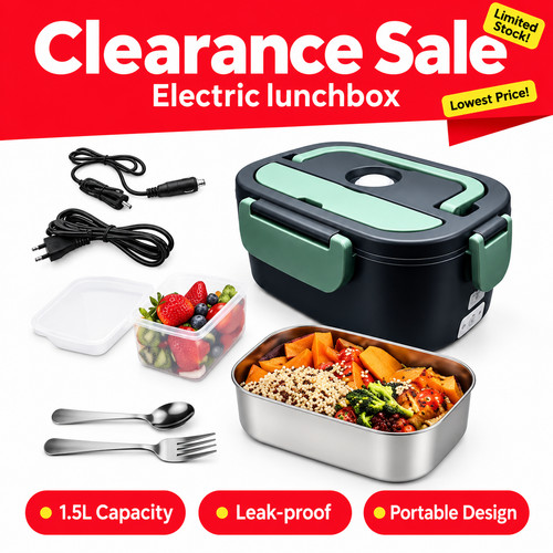 Electric lunch box - 1.5l/3l,