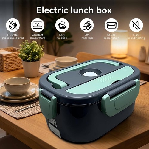 Heated lunch box 100w - heated,
