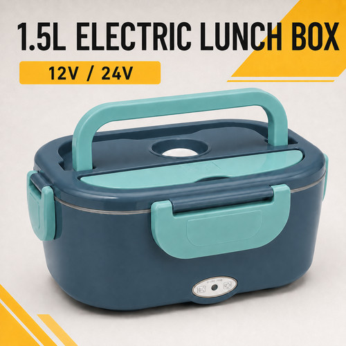 Electric heated lunch - 1.5l, box
