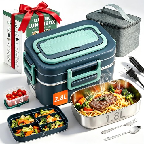 100w electric heated lunch - 100w, box