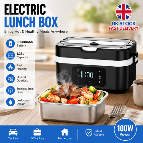 Cordless electric lunch - lunch, box