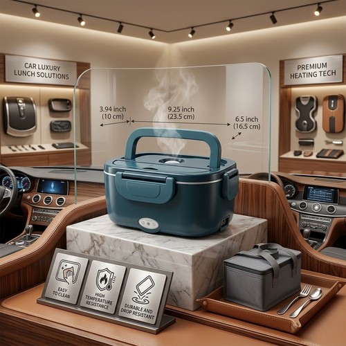 Heated lunch box - lunch, electric