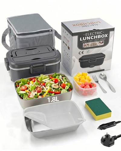 Heated lunch box - heated,