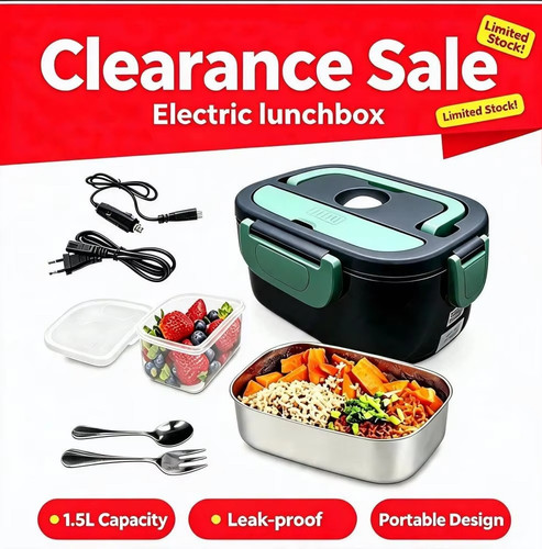 Electric lunch box - lunch,